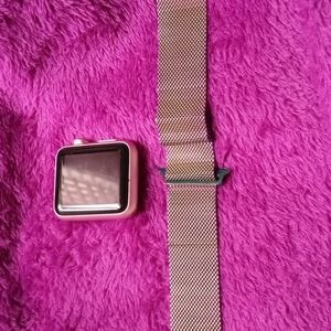 Rose Gold Series 1 Apple watch